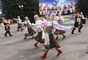 «Лялькі» на «Дажынках» у Верхнядзвінску.