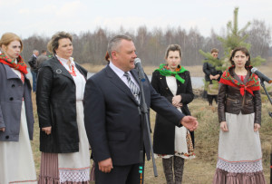 Для гаспадара поля У. У. Фесіна гэта першыя засеўкі