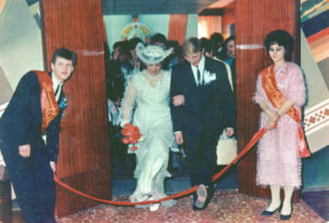 Церемония бракосочетания в 1991 году.